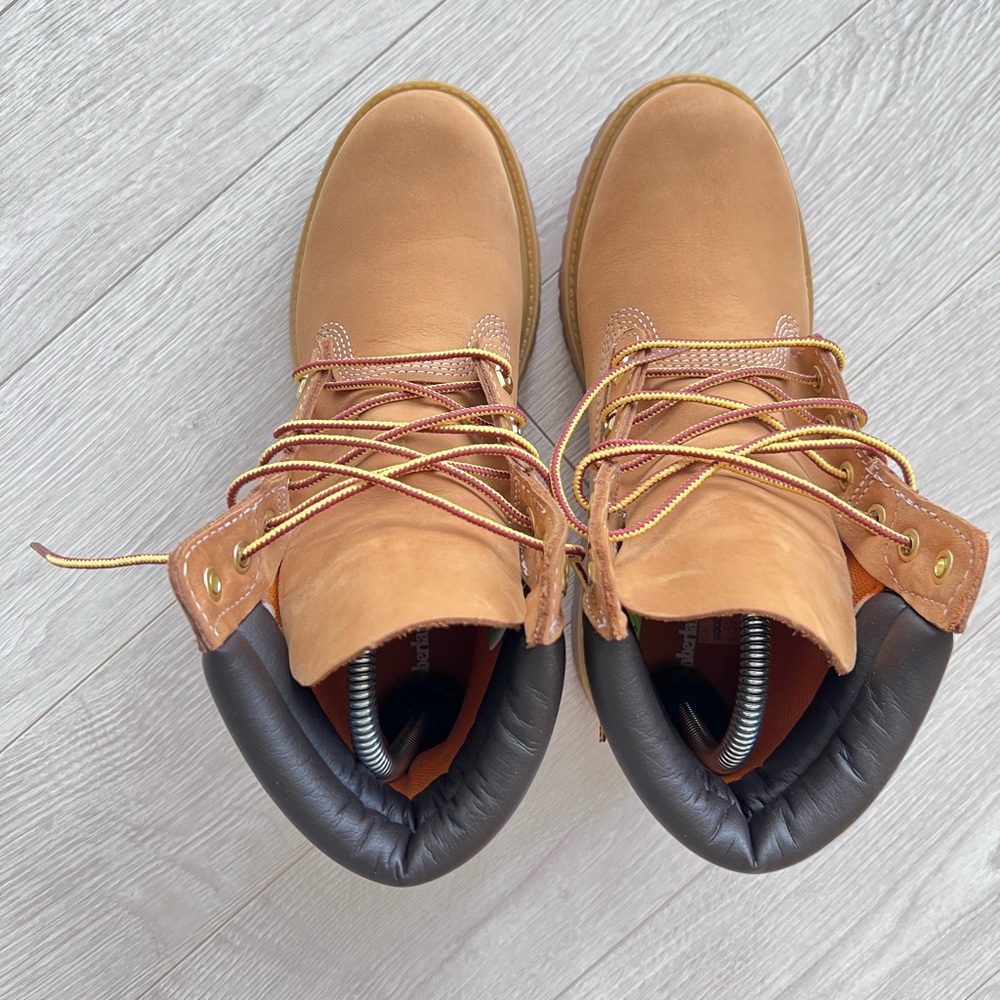 🔥Mint New Timberland Waterville 6” Waterproof Women’s Boots Wheat Nubuck - SZ 7🔥 - Picture 14 of 14
